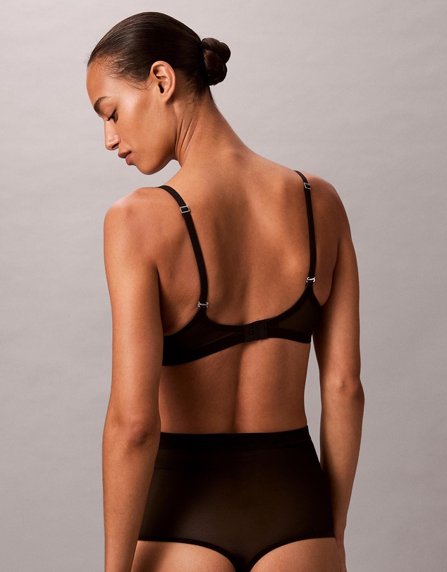 Calvin Klein - Minimalist Mesh High Waist Thongs