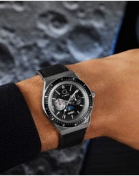 TIMEX - Q Timex NASA 40mm Leather Strap Watch