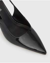 Betts - Wider Fit Jerry Slingback Stiletto Heel Pumps