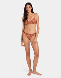 RVCA - Womens Reverberation 90s Longline Bikini Top
