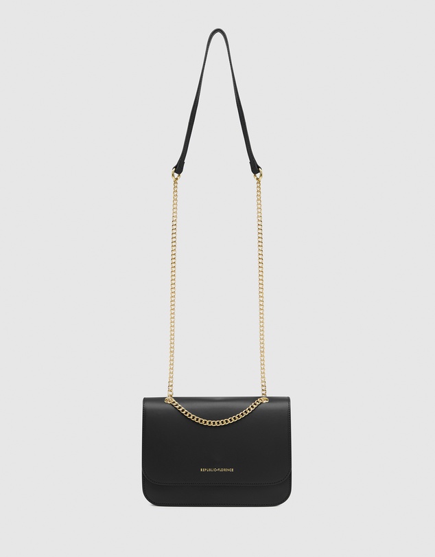 Florence - Linda Black Crossbody Bag