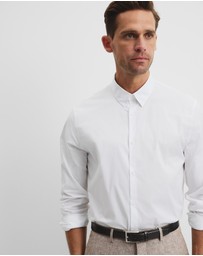 Country Road - Slim Fit Stretch Cotton Shirt