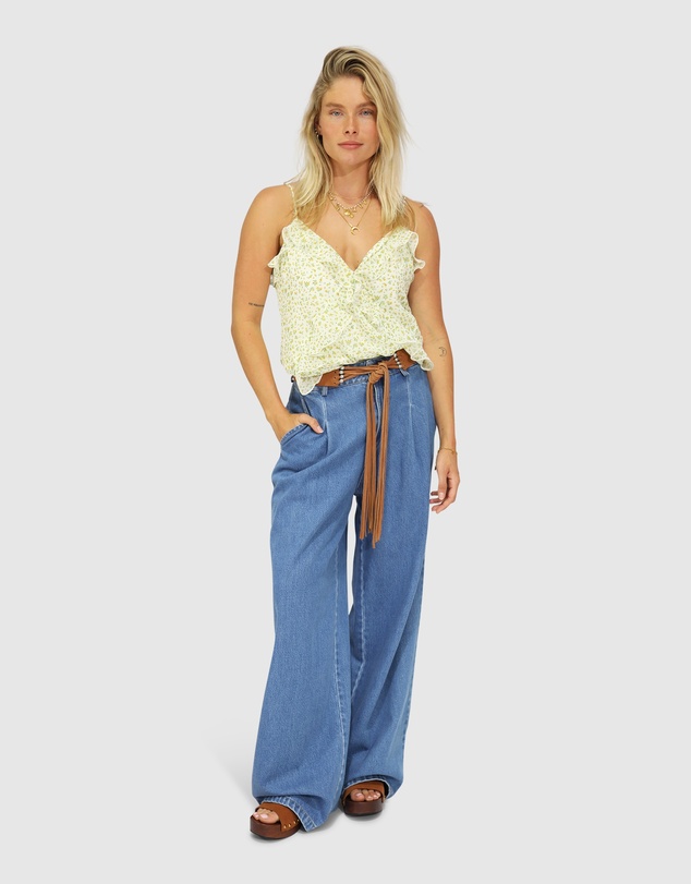 Belle & Bloom - Milkshake Ruffle Cami