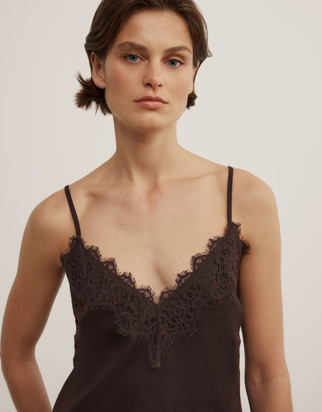 Witchery - Linen Lace Camisole