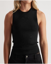 Decjuba - Ava Crew Neck Knit Tank