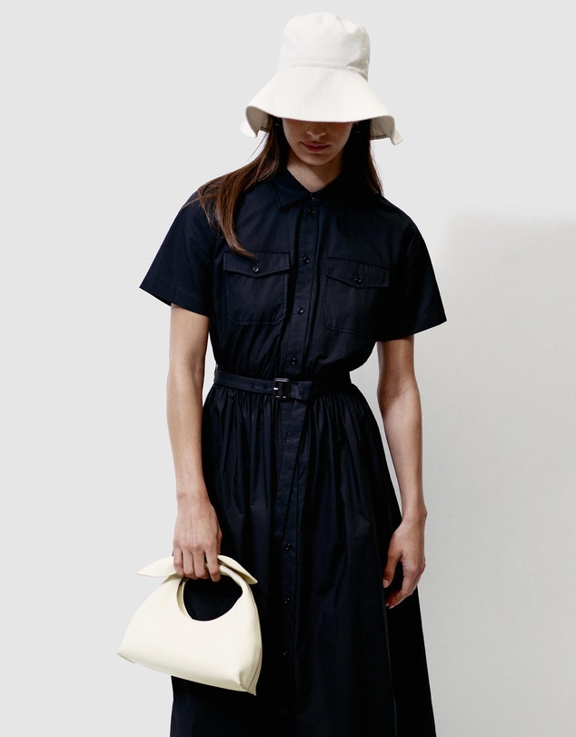 Oroton - Belted Shirt Dress
