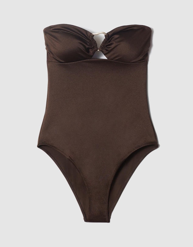 & Other Stories - Buckle-Detail Cut-Out Swimsuit