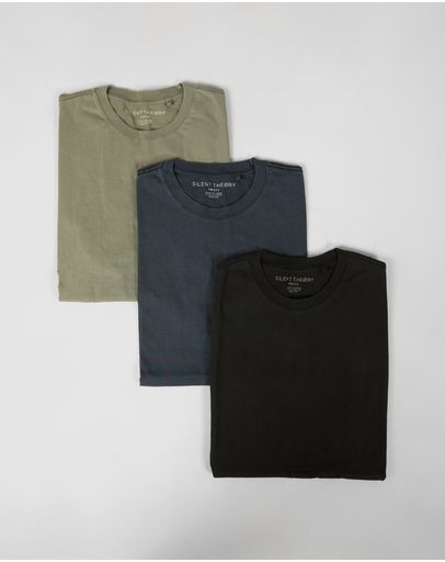 Vintage Black, Khaki & Navy