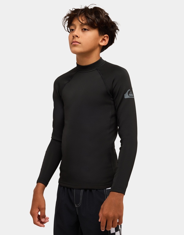 Quiksilver - Boys 8 to 16 Everyday Heat Long Sleeve Rash Vest