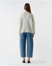 Esmaee - Whisper V-Neck Sweater