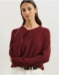 Atmos&Here - Saylor Crew Neck Soft Knit Jumper