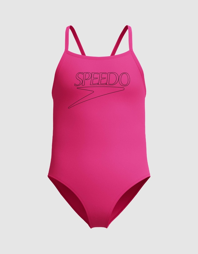 Speedo - Classic Logo One Piece - Kids-Teens