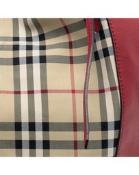 Pre-Loved by Azura Reborn - Pre-Loved Small Haymarket Check Canvas and Leather Canterbury Tote