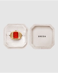Breda - Nocturne Gold Expandable Ring Watch, 16MM