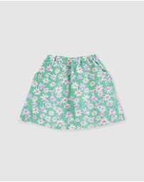 Goldie + Ace - Daisy Patch Presley Pocket Skirt - Babies-Kids