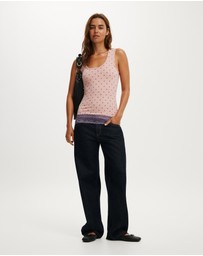 Cotton On - Becca Lace Tank