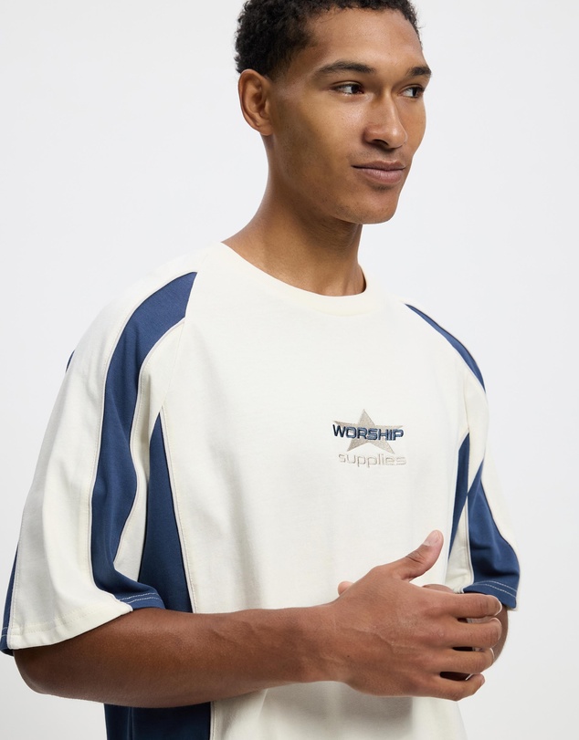 Worship - Laps Panel Oversize Raglan Tee