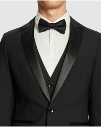 yd. - Seville Slim Tuxedo Wool Blend Suit Jacket