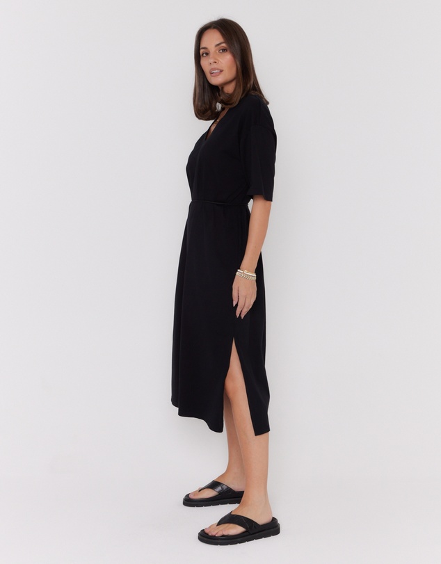 ALEXANDRA - Nix Midi Dress Black