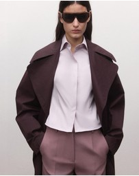 M.N.G - Fitted Cotton Shirt