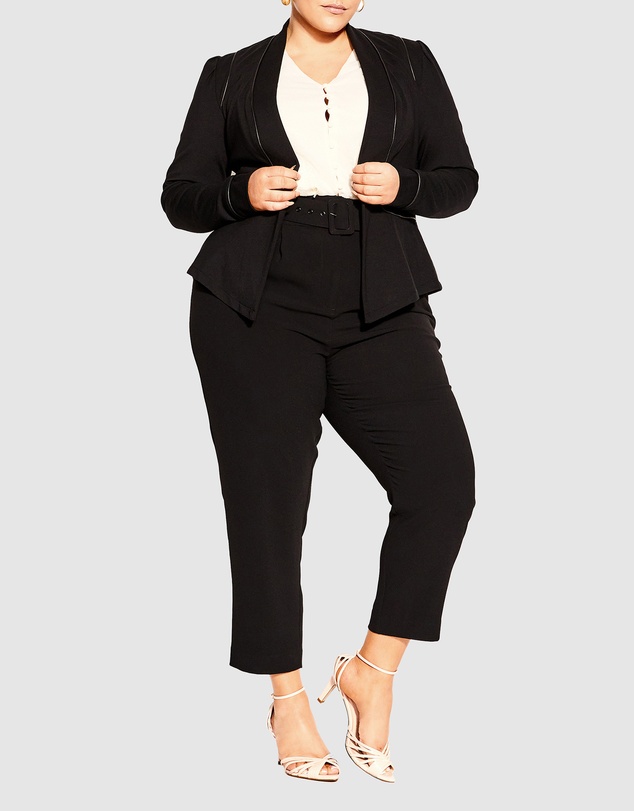 City Chic - Piping Praise Jacket