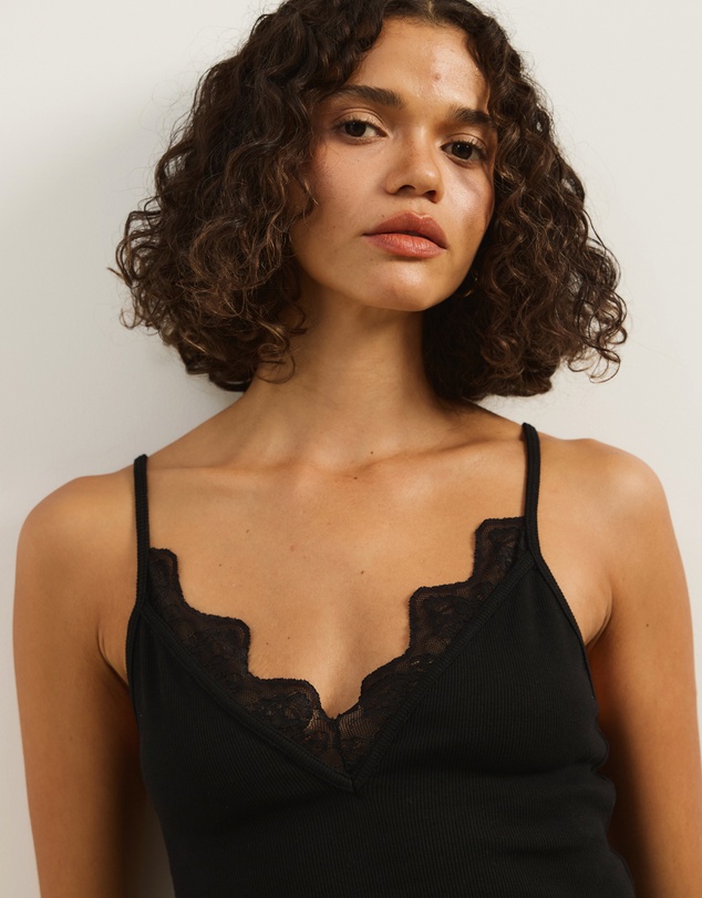 Atmos&Here - Sienna Jersey Lace Cami