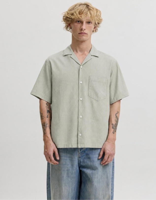 Jack & Jones - Jprblacove Structure SS Shirt