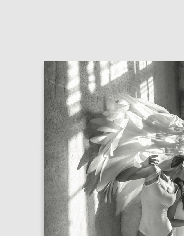 Olive et Oriel - City Of Angels III Art Print