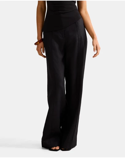 Forever New - Posey Linen Wide Leg Pants