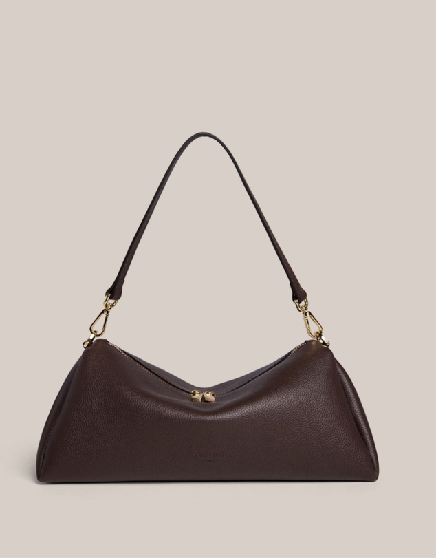 VESTIRSI - Rita Dark Chocolate Crossbody Bag