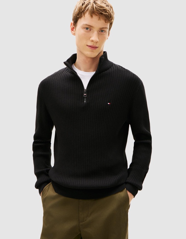 Tommy Hilfiger - Cashmere Quarter-Zip Jumper