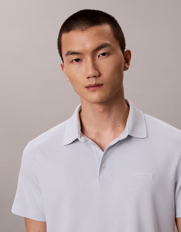 Calvin Klein - Slim Cotton Badge Polo Shirt