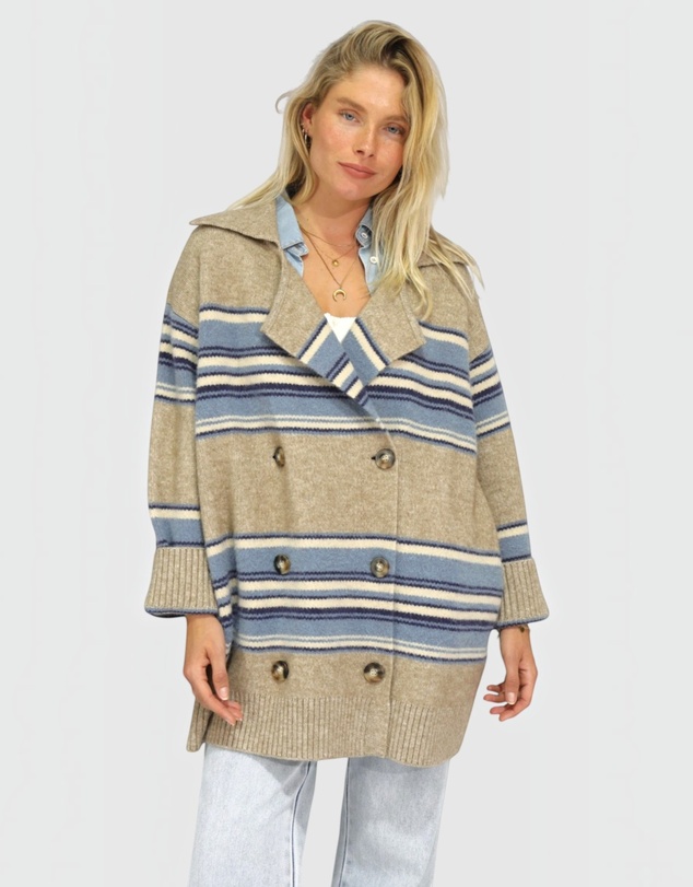 Belle & Bloom - So Many Likes Oversized Knitted Cardi Coat
