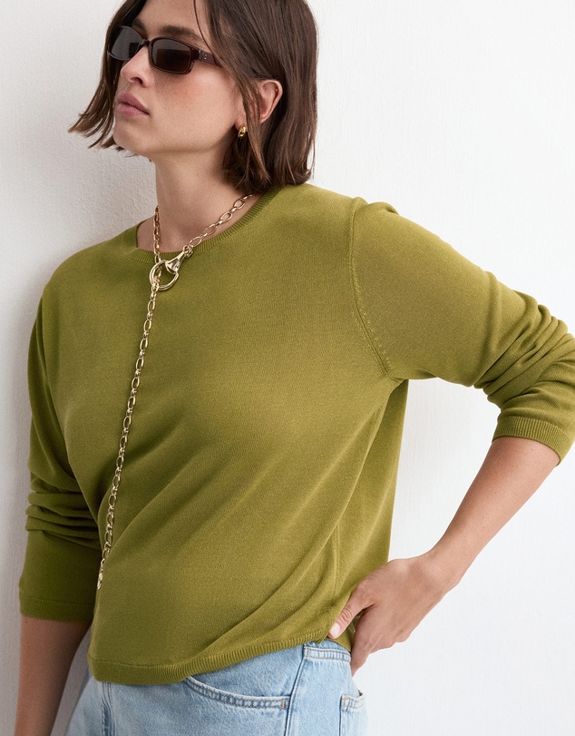 M.N.G - Long-Sleeve Knitted Sweater