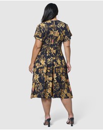 Sunday In The City - Night Riot Midi Dress