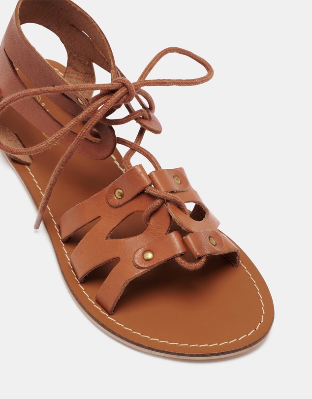 Just Because - Hoku Leather Sandals