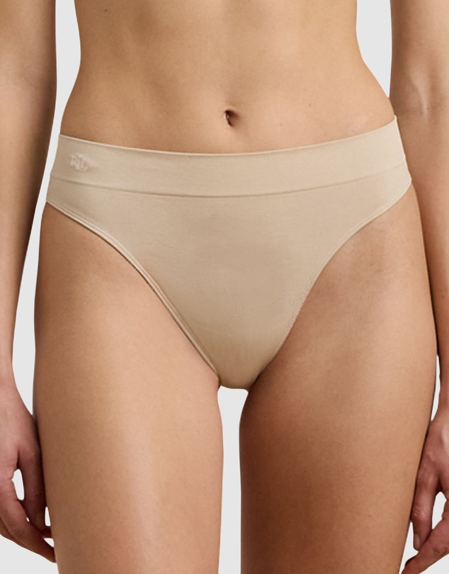 Lauren by Ralph Lauren - Lauren Seamless Recycled Jersey Thong