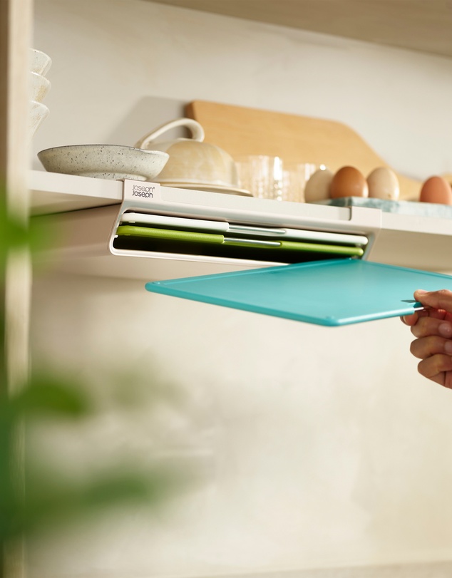 Joseph Joseph - Folio™ Slim Large 3-piece Under-Shelf Chopping Board Set