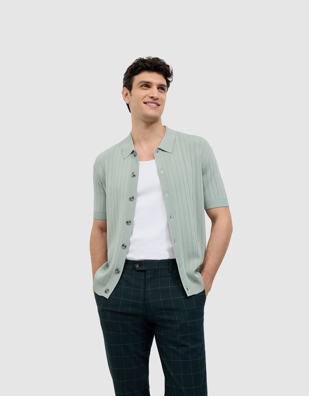 Politix - Stripe Knit Polo