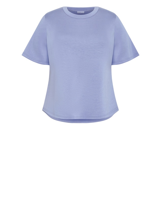 City Chic - Plus size Mae Short Sleeve Top - dusty blue