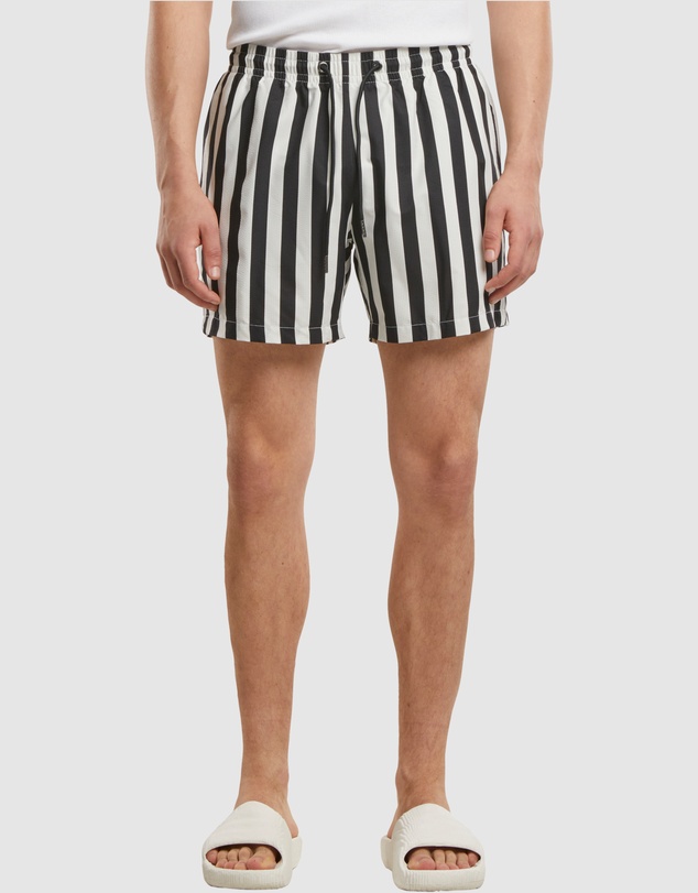 Urban Classics - Seersucker Swim Shorts