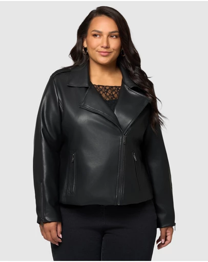 Indigo Tonic - Cori Biker Jacket