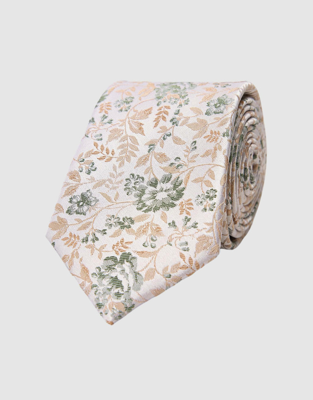 Politix - Oliver Floral Jacquard Silk Tie