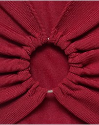 M.N.G - Knitted Top With Hoop Detail