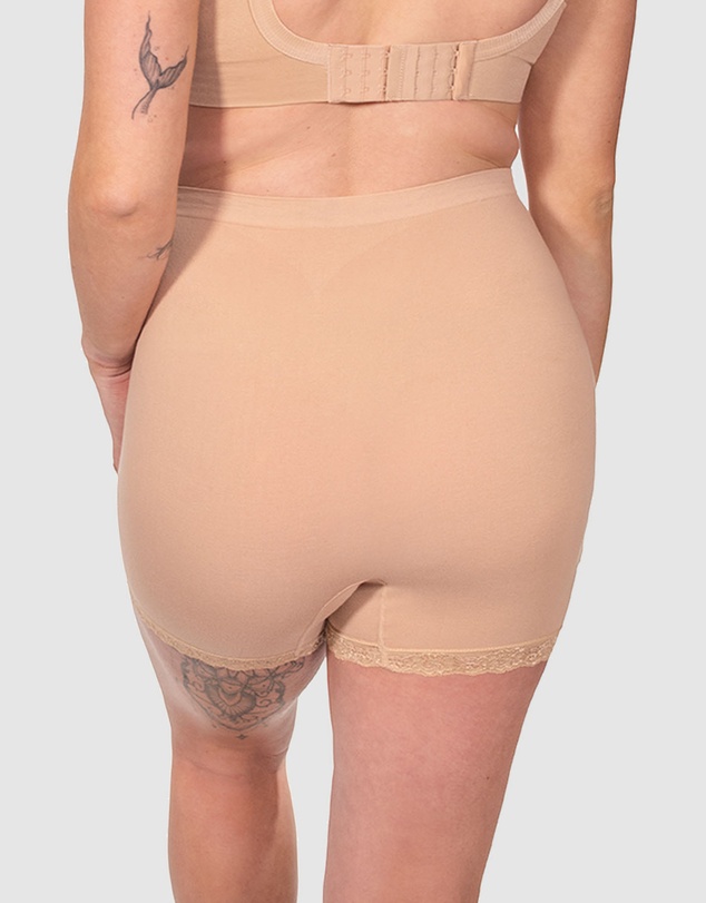 B Free Intimate Apparel - Maternity Anti-Chafing Petite Cotton Shorts