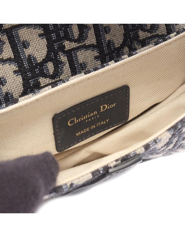 Pre-Loved by Azura Reborn - Pre-Loved Mini Oblique Canvas Saddle Bag