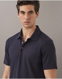 Calvin Klein - Tonal Stripe Jacquard Polo Shirt