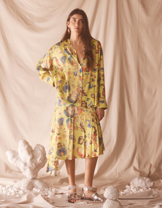 KINGA CSILLA - Bacio Di Mare Dorato Shirt