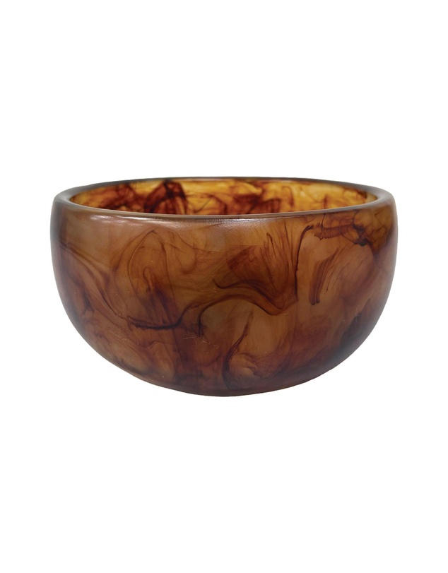 Urban Attitude - Urban Attitude INDI Medium Bowl Height 12cm, Width 26cm, Length 26cm - Dark Cocoa