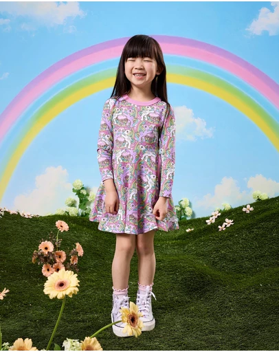 Rock Your Kid - My Little Pony Waisted Dress - Babies-Teens
